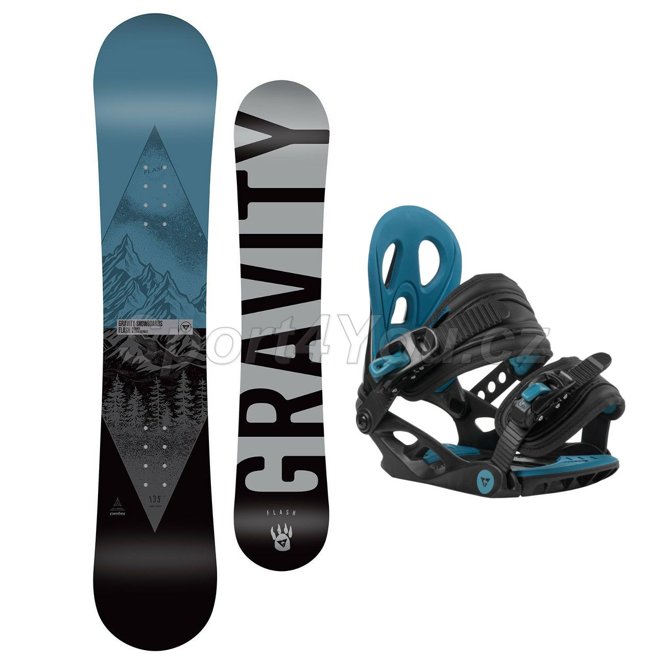 Snowboardový set Gravity Flash 19/20